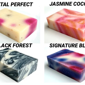 LEMON ZEST Soap Bar Artisan Handcrafted Scented Cold Process Soap Bars Handmade Soap Natural Soap Vegan Soap Gifts image 3