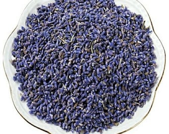 Lavender Flowers, Organic French Lavender 1lb BULK | Dried Culinary Lavender Buds | Food Grade | Dried Lavender Flowers