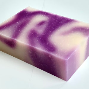 LAVENDER LEMONGRASS Soap Bar Handcrafted Scented Cold Process Soap Bars Handmade Soap Natural Bulk Soaps Lemon Lavender Homemade Soap Loaf