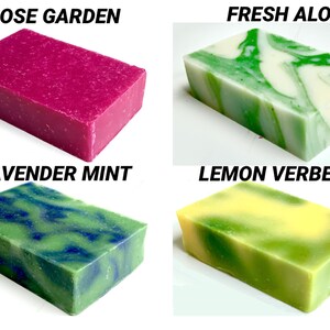 LEMON ZEST Soap Bar Artisan Handcrafted Scented Cold Process Soap Bars Handmade Soap Natural Soap Vegan Soap Gifts image 5