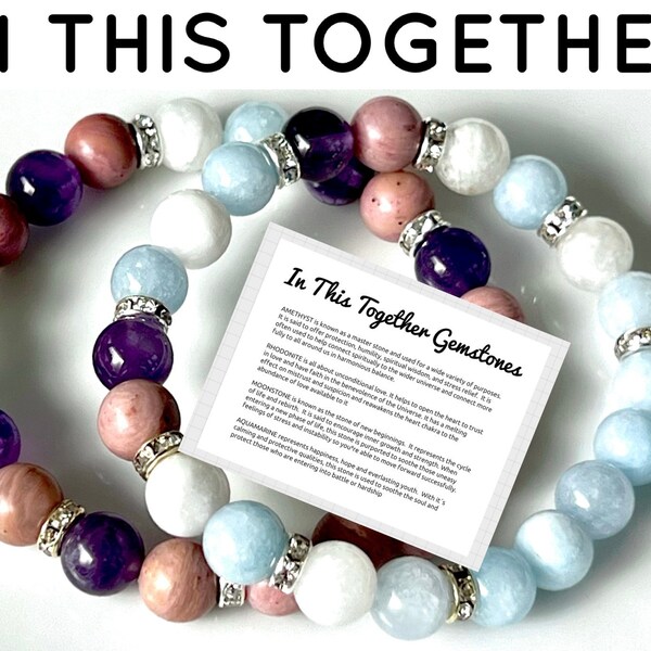 Breast Cancer Healing Crystals Etsy