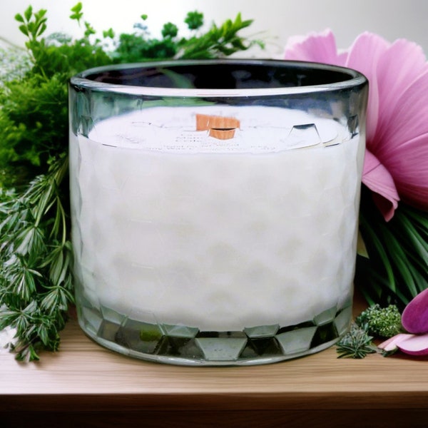 Wood Wick Candle Etsy