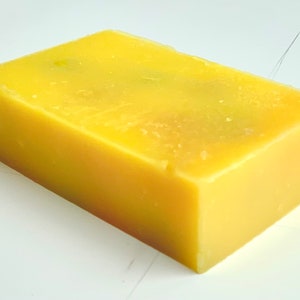 LEMON ZEST Soap Bar Artisan Handcrafted Scented Cold Process Soap Bars Handmade Soap Natural Soap Vegan Soap Gifts image 1