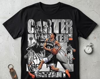 Carter Bryant PNG T-Shirt Design | Comic Style Basketball Grafik | Sport Sublimation | DTF | Sofort Download