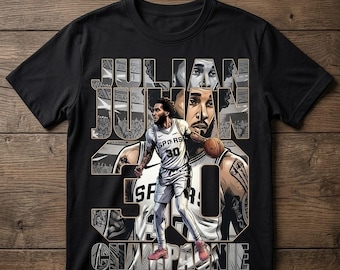 Julian Champagnie PNG T-Shirt Design | Comic Style Basketball Grafik | Sport Sublimation | DTF DTG