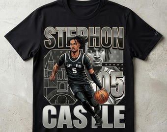 Stephon Castle PNG Basketball Shirt Design Sport Grafik Sublimationsdesign Knight Shift Clipart Spiel