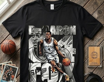 De'Aaron Fox PNG, Retro Basketball Sublimation, Vintage Sportgrafik, Athlete Clipart, Sofort Download