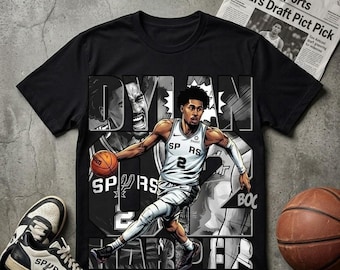 Dylan Harper PNG T-Shirt Design | Vintage Basketball Grafik | Retro Sport Sublimation | DTF | Sofortdownload