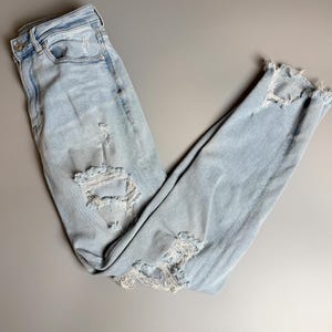 American Eagle Next Level Stretch Jegging Size 0 Regular Darkness Falls NO. 2262