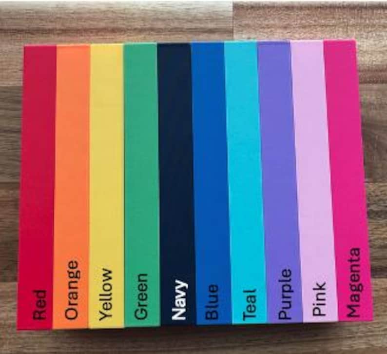 Tray Colors