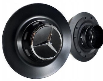 Enjoliveurs MERCEDES AMG W222 W463 W166, cache-moyeu, A2224002800 145 mm, 1 pièce