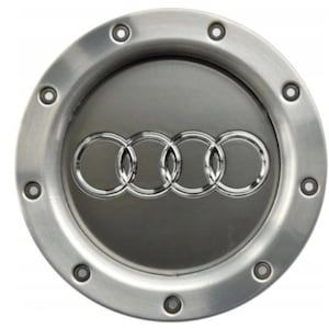 AUDI 8D0601165K 1 st centrumkåpor till aluminiumfälgar, navkåpor, 1 st