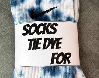 Calcetines Nike Tie-Die - Azul marino