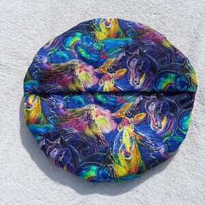 Colorful Horses Tortilla Warmer