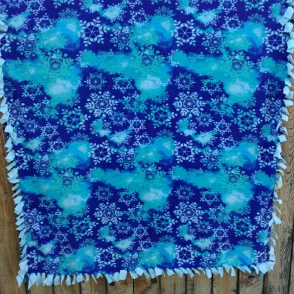 Royal Blue Throw Blanket Etsy