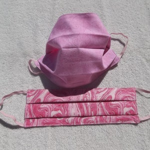 Adult Reversible Double Layer Cotton Face Mask