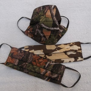 Adult Reversible Double Layer Cotton Face Mask
