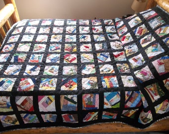 Strips and Scraps King Size Quilt