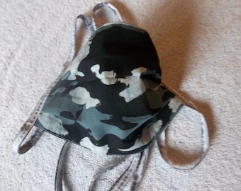 Adult Reversible Doppelschicht Baumwolle Gesichtsmaske