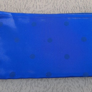 Royal Blue Polka Dot Wild Rag