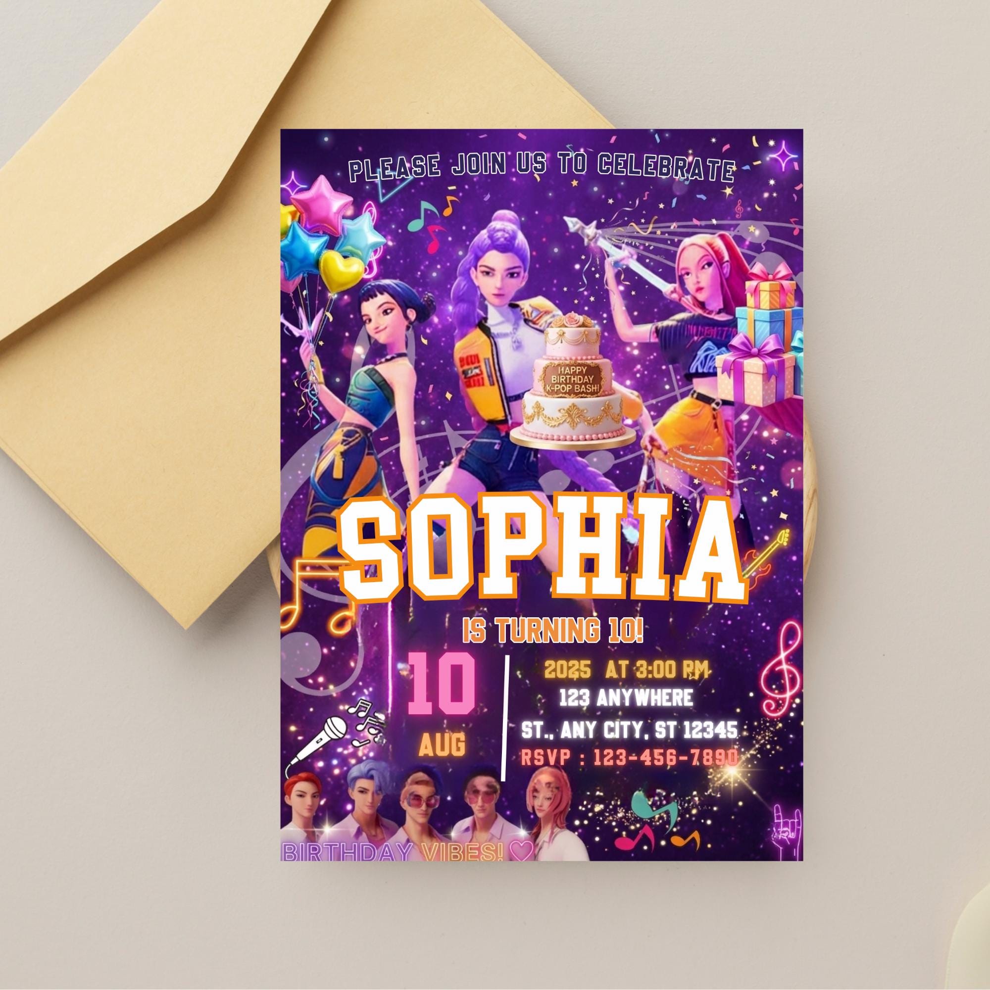 - patterns in python Images High Quality Grahic Editable K Pop Demon Hunters Birthday Invitation Template, Birthday ...
