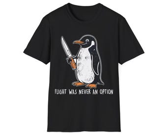 Flyg var aldrig ett alternativ Rolig pingvin
