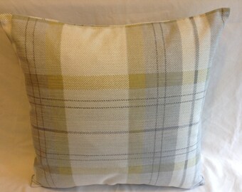 Grey yellow pillow | Etsy Cream Abstract Linear Pillow Cover