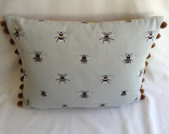 bee pillow cover