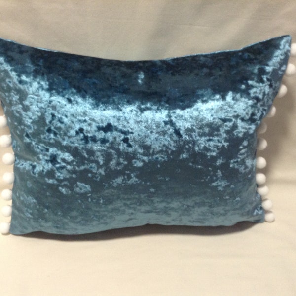 Blue Crushed Velvet Etsy UK