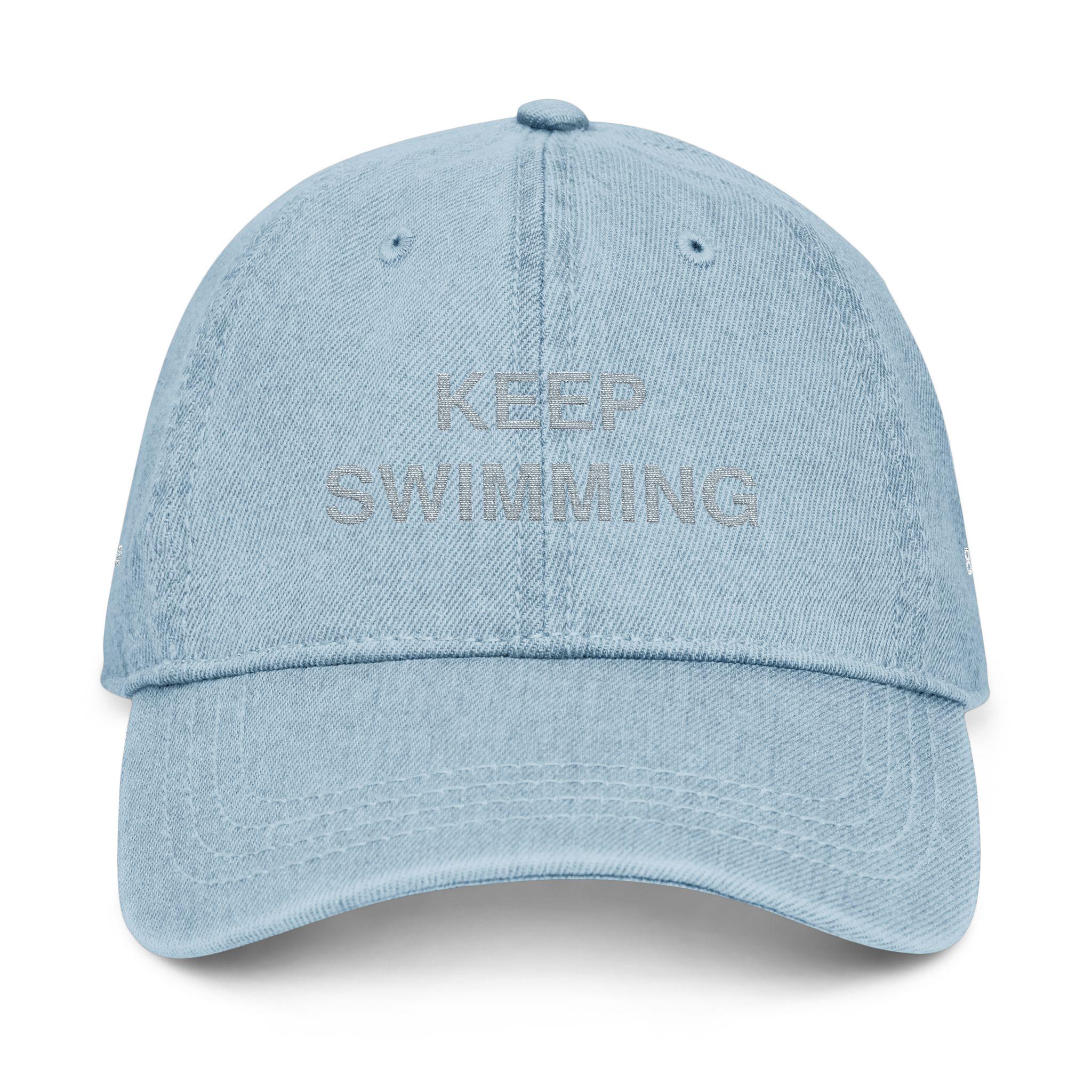 BTS ARIRANG KEEP SWIMMING キャップ(DENIM)ver Keep Swimming Embroidered Denim Cap | BTS Arirang Tour Merch