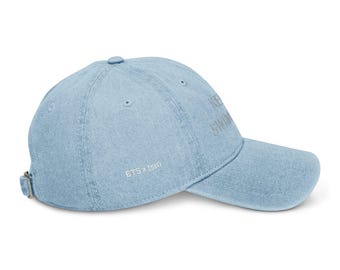 Keep Swimming Embroidered Denim Cap | BTS Arirang Tour Merch