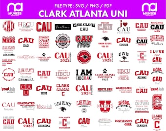 Clark atlanta University svg bundle, CAU Panthers Pngs, Football, Cricut, Athletics, College, digital file, svg bundle, stickers, decal, pdf