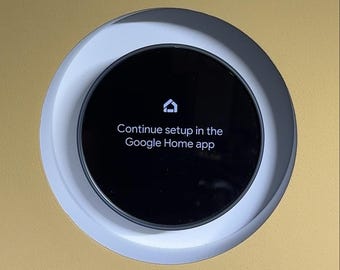 Google Nest recessed muddable drywall mount