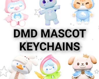 Fanmade Thai BL Domundi Mascot Keychains - Etsy
