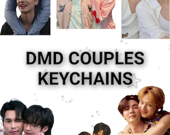 Fanmade Thai BL Domundi Mascot Keychains - Etsy