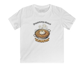 Dreaming About Kunafa Kids Tee | Middle Eastern Dessert Shirt