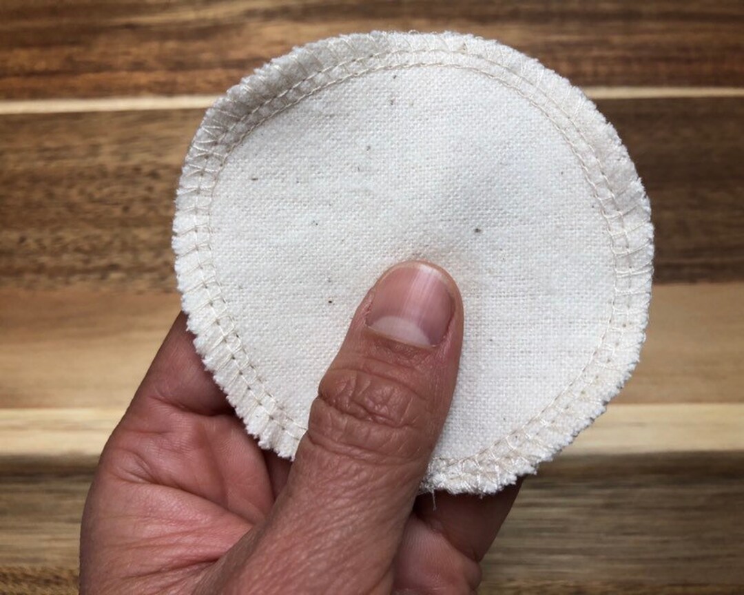 Organic Reusable Facial Rounds Organic Cosmetic Rounds Etsy