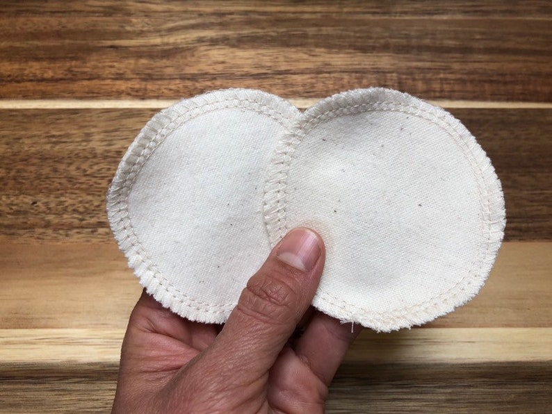 Zero Waste Mother's Day Gift, Organic Reusable Facial Rounds, Organic Cosmetic Rounds, Makeup Remover Pads image 5