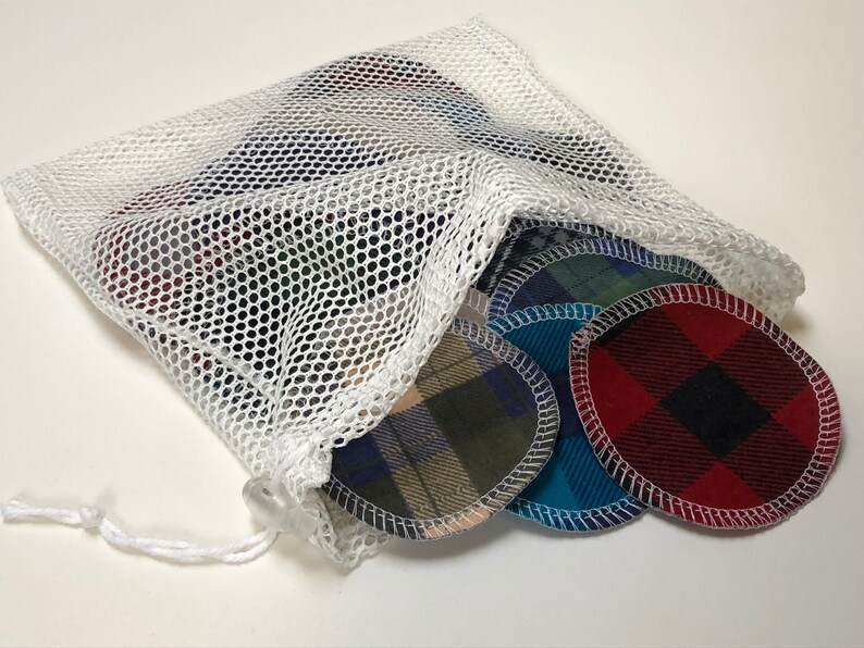 LARGE Reusable Cotton Rounds 10 or 20 Rounds Eco Friendly Etsy