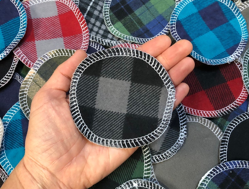 LARGE Reusable Cotton Rounds 10 or 20 Rounds Eco Friendly Etsy