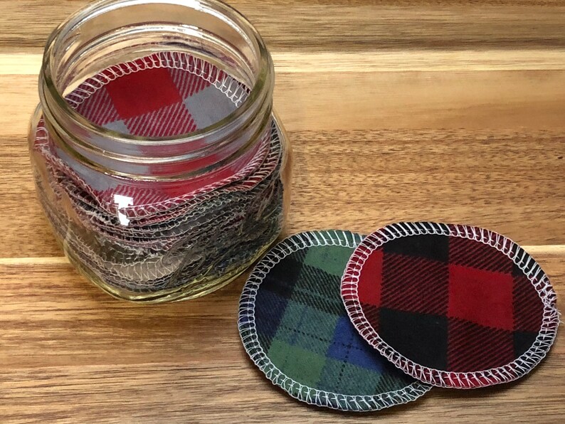 LARGE Reusable Cotton Rounds 10 or 20 Rounds Eco Friendly Etsy