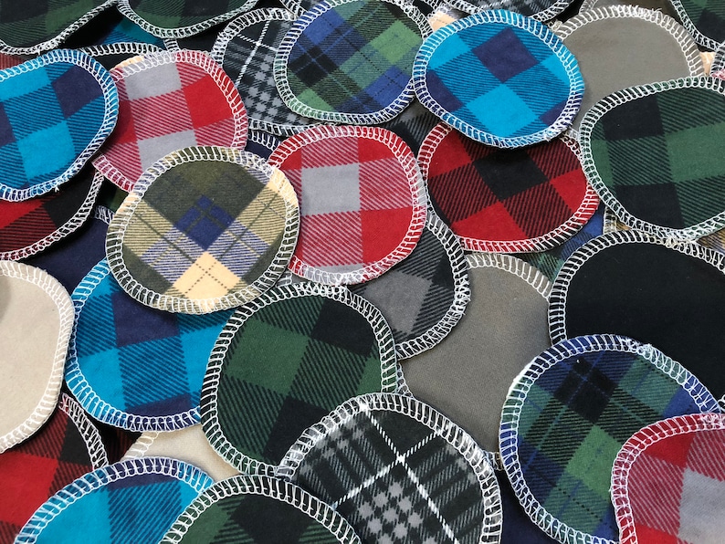 LARGE Reusable Cotton Rounds 10 or 20 Rounds Eco Friendly Etsy
