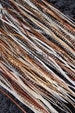 25 6-9” Premium Natural Hair Feathers Extensions (Grizzly & Solid Colors as pictured) 