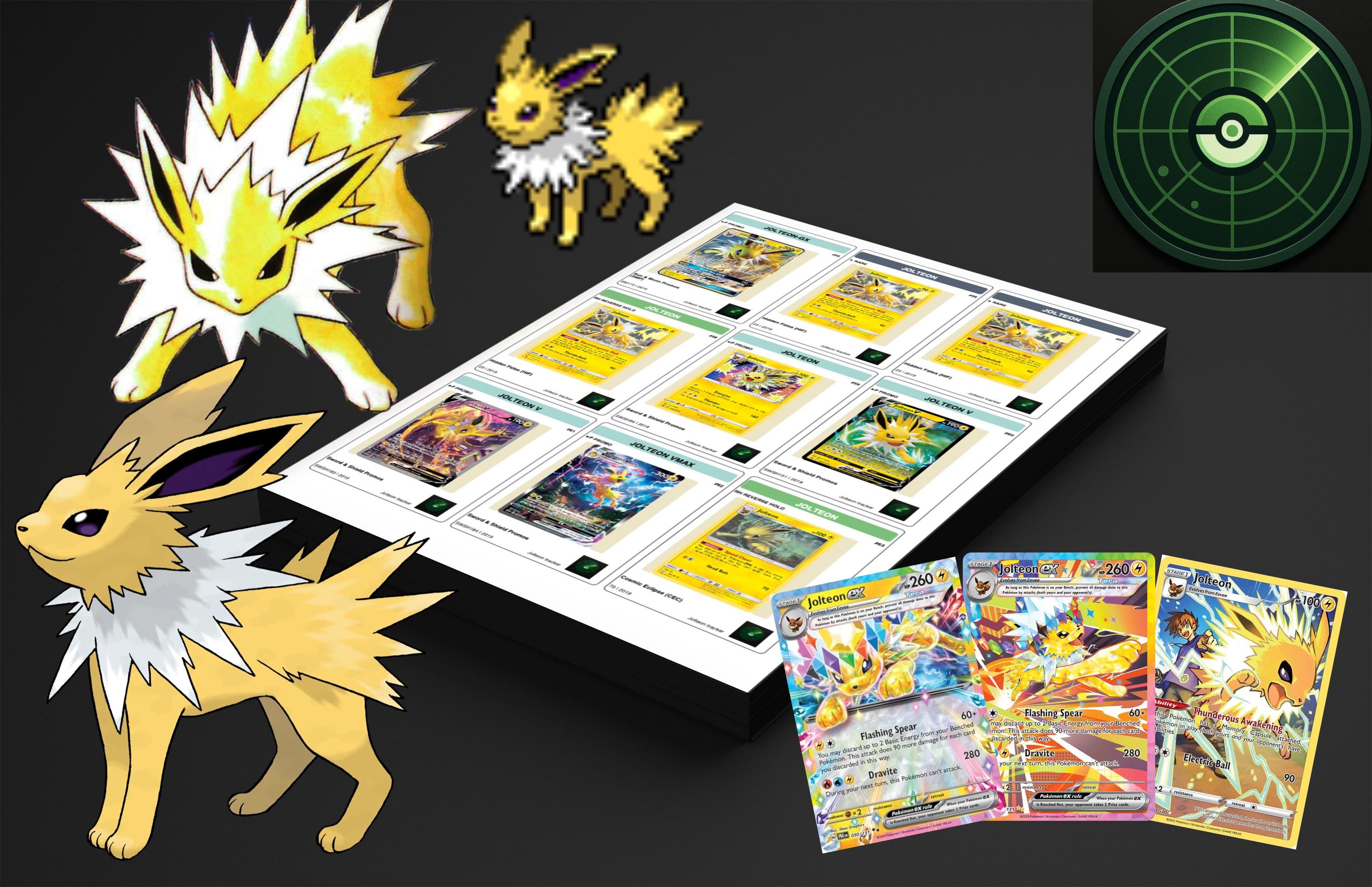 jolteon card binder Jolteon Card Binder