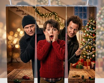 Weihnachtsfilm 20 Unzen Tumbler Wrap | Fantasie Urlaub Design PNG | Sublimationsdatei | Digitaler Download