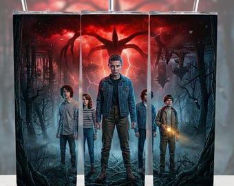 Film d'horreur de science-fiction inspiré d'un étranger des années 80, 20 oz PNG | Téléchargement numérique par sublimation