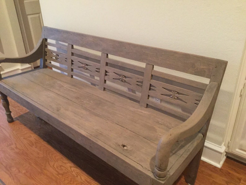 Bench On Sale Antique Furniturerustic Wood Benchsale Etsy