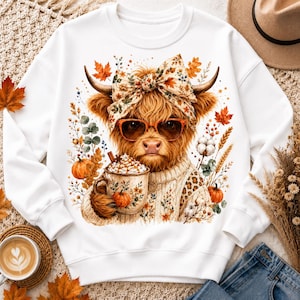 Cozy Season PNG, Fall Patchwork Pumpkin Coffee Design, Autumn Leaves Graphic, Instant Download, Sublimation PNG, T-Shirt Design