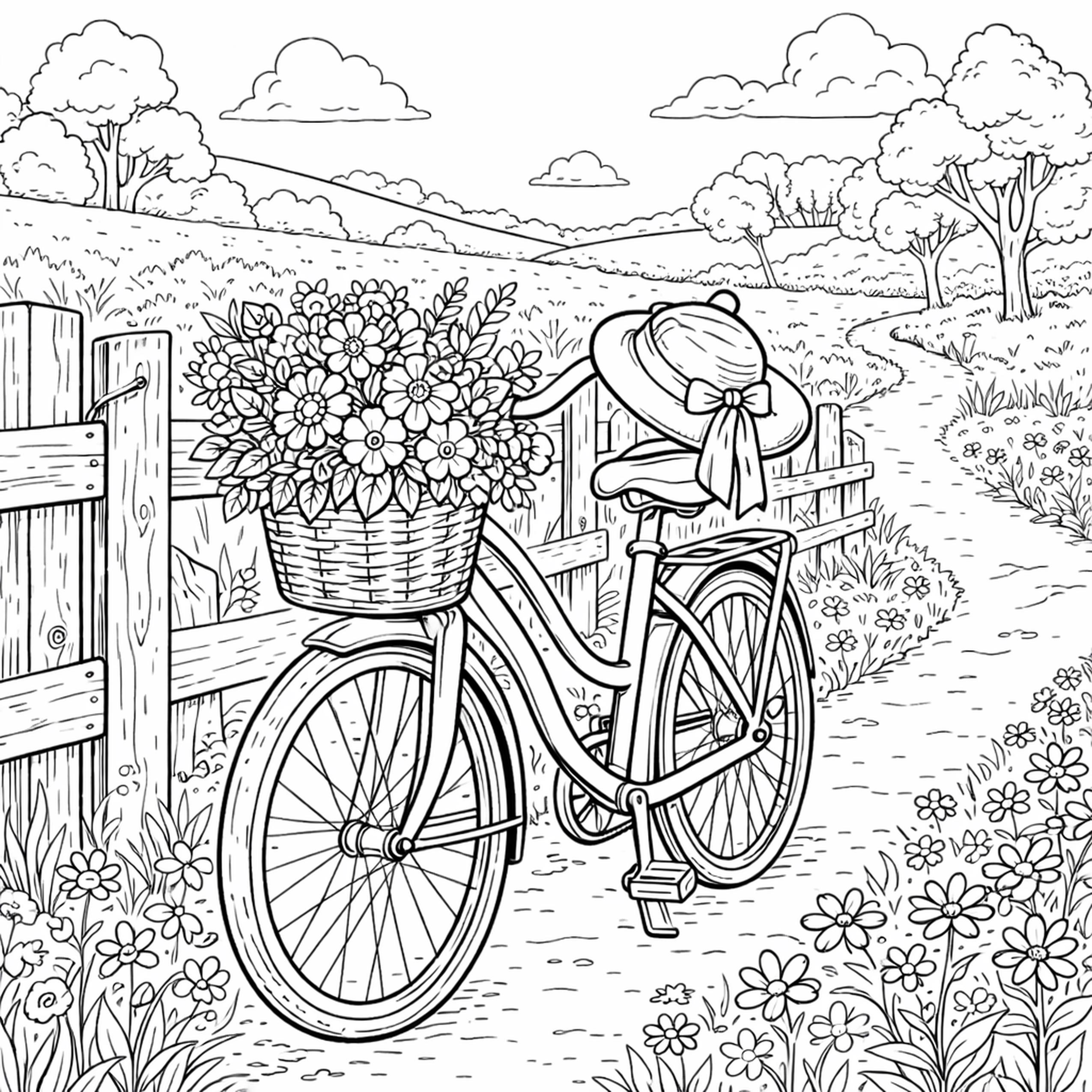 Cozy Spring Hygge Coloring Book for Adults Cute Cottagecore Coloring ...