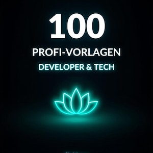 100 professionella mallar för utvecklare, teknisk assistent | Kodgranskning, felsökning, dokumentation, API-design | ChatGPT Kimi | Digital nedladdning